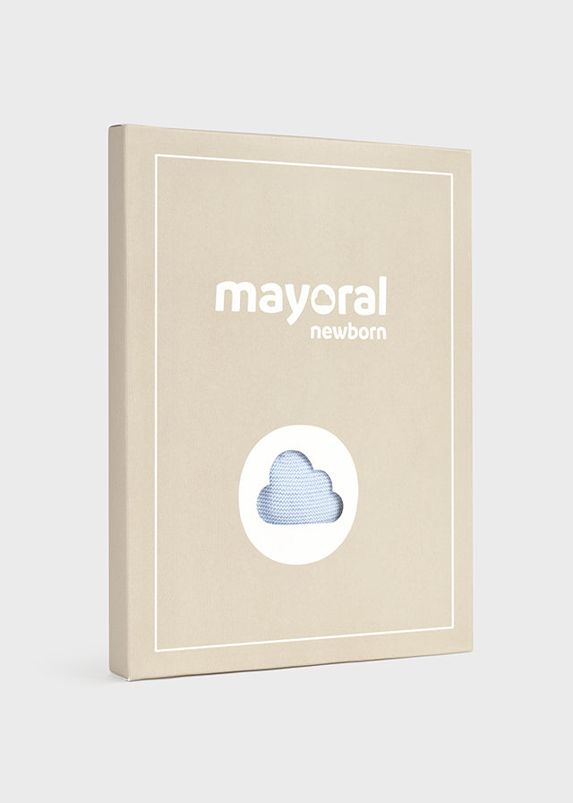 || Mayoral || Newborn set met mutsje - Blauw