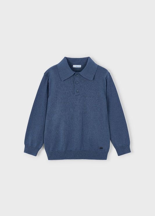 || Mayoral || Gebreide polo met lange mouwen - H. Steel 25
