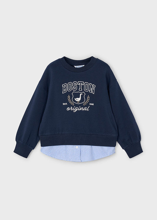 || Mayoral || Sweater met blouse detail