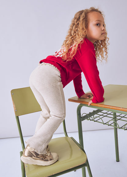 || Mayoral || Gebreide rib flare legging