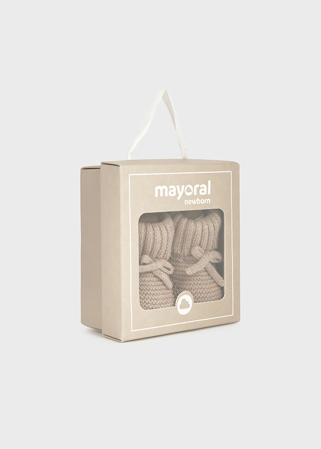 || Mayoral || Gebreide slofjes - Bruin