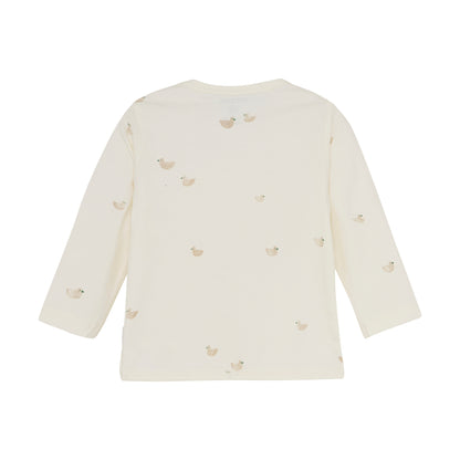 || Noppies || Basis unisex overslag vest met eendjes - Nour