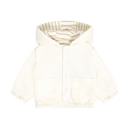 || Noppies || Reversible vest met streepjes