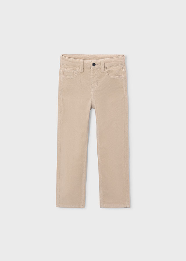 || Mayoral || Basis corduroy regular fit - Zand 48