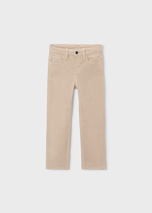 || Mayoral || Basis corduroy regular fit - Zand 48