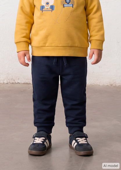 || Mayoral || Basis fleece joggingbroek - Azul 55