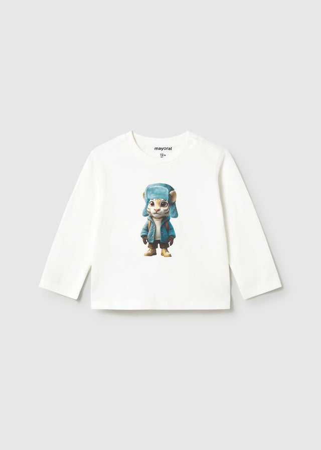 || Mayoral || T-shirt met tijger