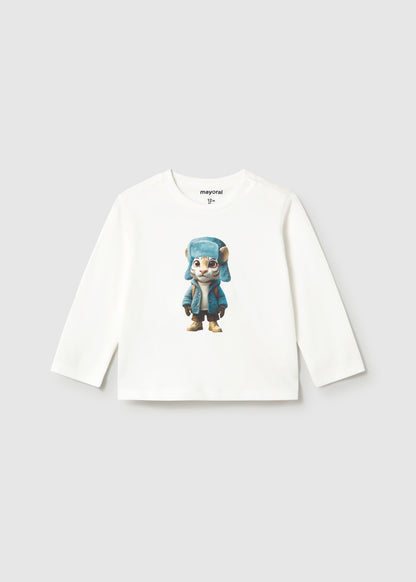 || Mayoral || T-shirt met tijger