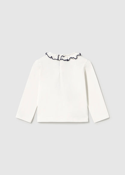 || Mayoral || T-shirt met kraagje en hondje