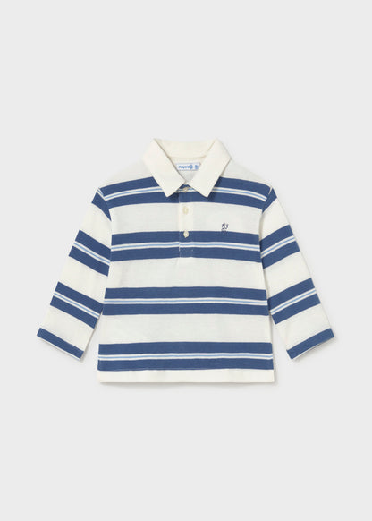 || Mayoral || Gestreepte polo longsleeve