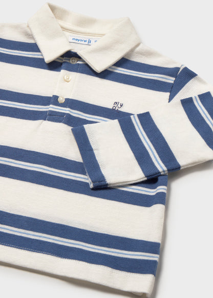 || Mayoral || Gestreepte polo longsleeve