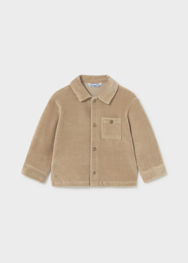 || Mayoral || Rib velours overhemd