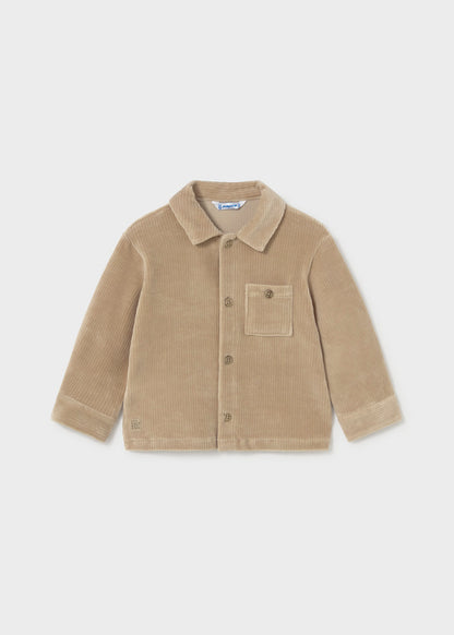 || Mayoral || Rib velours overhemd