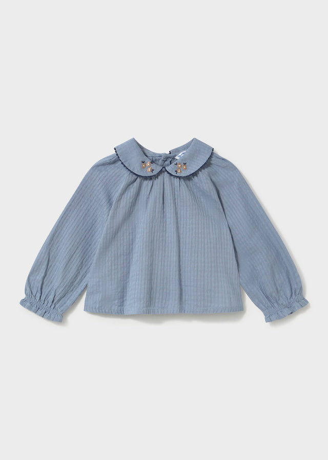 || Mayoral || Mousseline blouse met kraagje