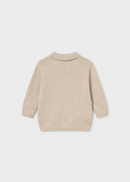 || Mayoral || Gebreide polo trui - Oat 64