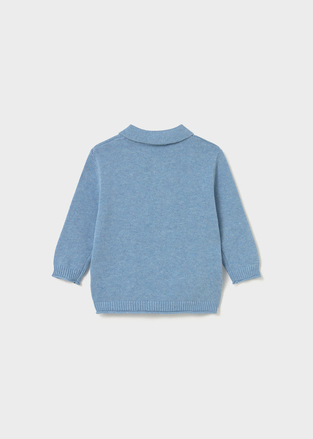 || Mayoral || Gebreide polo trui - Vivid Rain 65