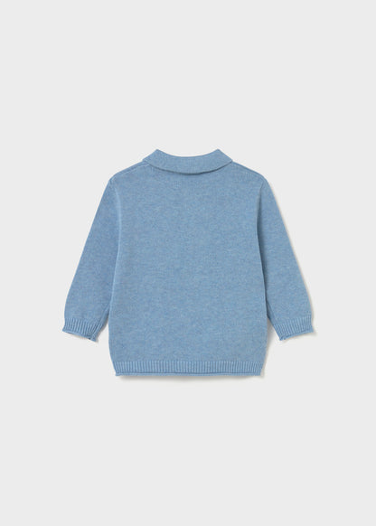 || Mayoral || Gebreide polo trui - Vivid Rain 65