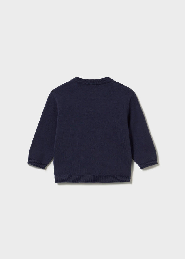 || Mayoral || Gebreide trui met hondje - Blauw