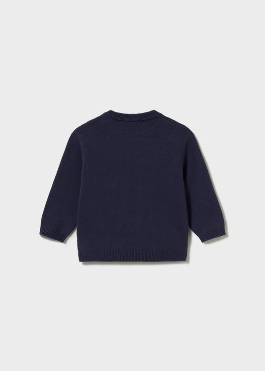 || Mayoral || Gebreide trui met hondje - Blauw