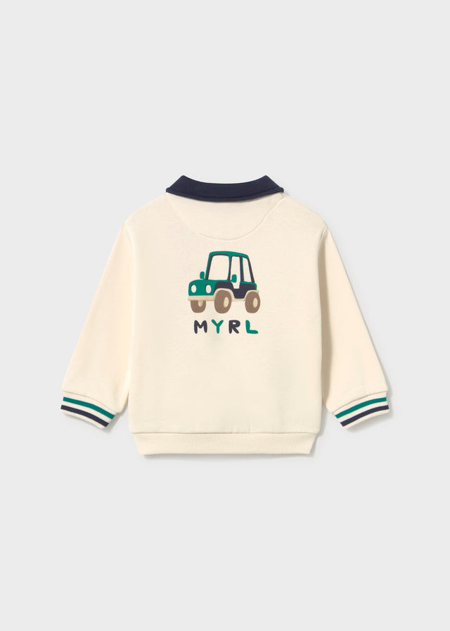 || Mayoral || Polo sweater met backprint