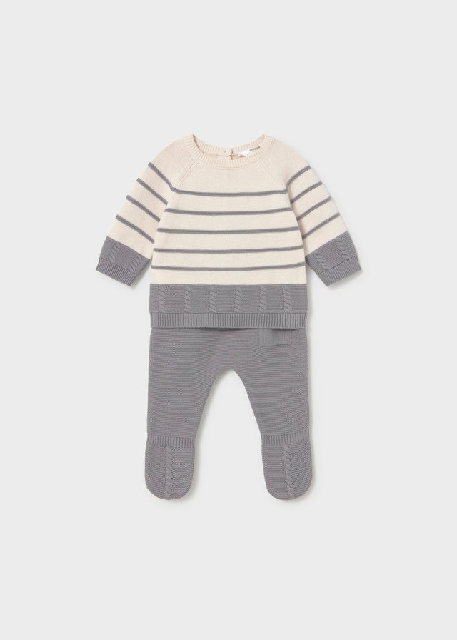 || Mayoral || Newborn set met gestreepte trui