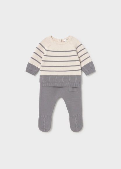 || Mayoral || Newborn set met gestreepte trui