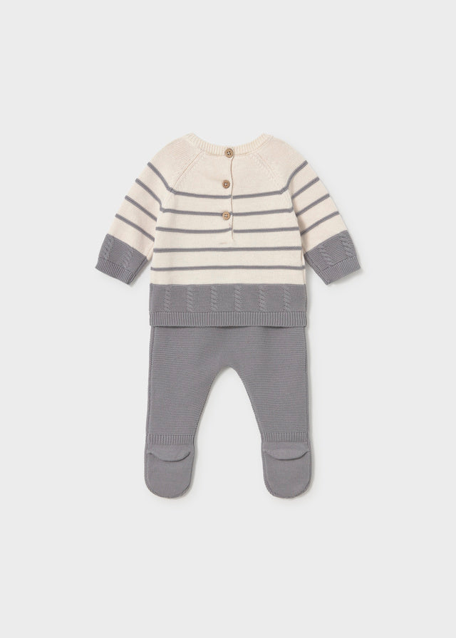 || Mayoral || Newborn set met gestreepte trui