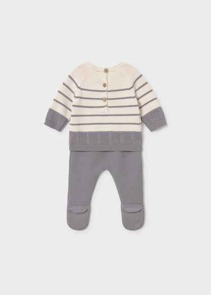 || Mayoral || Newborn set met gestreepte trui