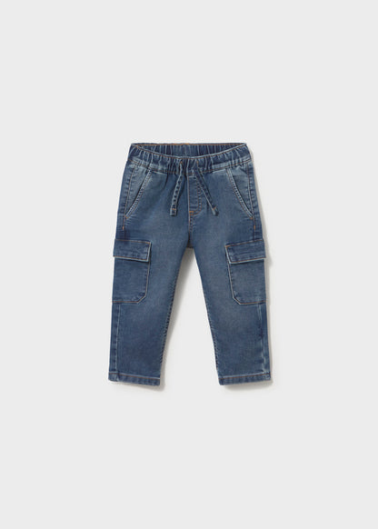 || Mayoral || Denim cargo jeans