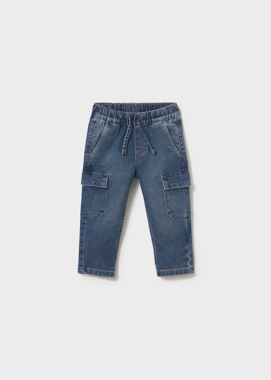 || Mayoral || Denim cargo jeans
