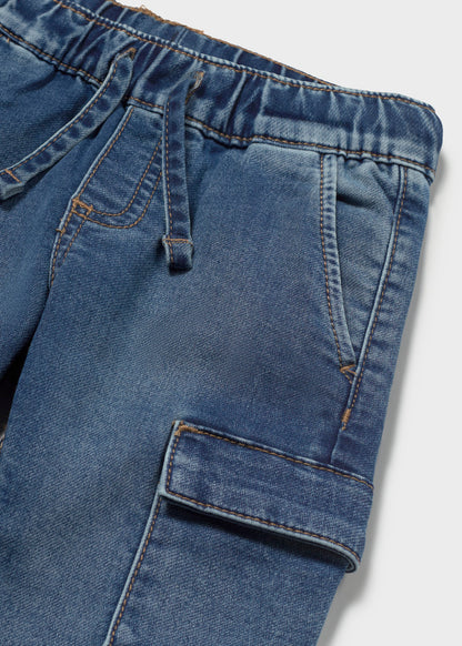 || Mayoral || Denim cargo jeans