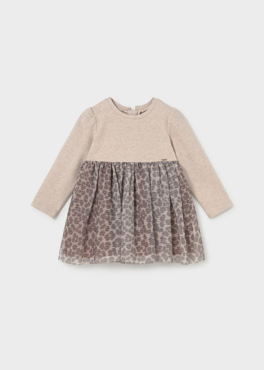 || Mayoral || Jurk met tule en panter