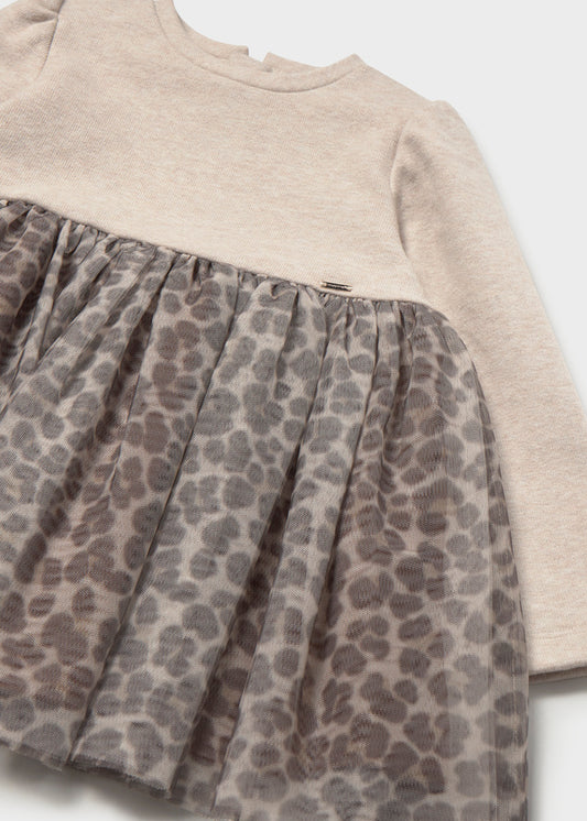 || Mayoral || Jurk met tule en panter