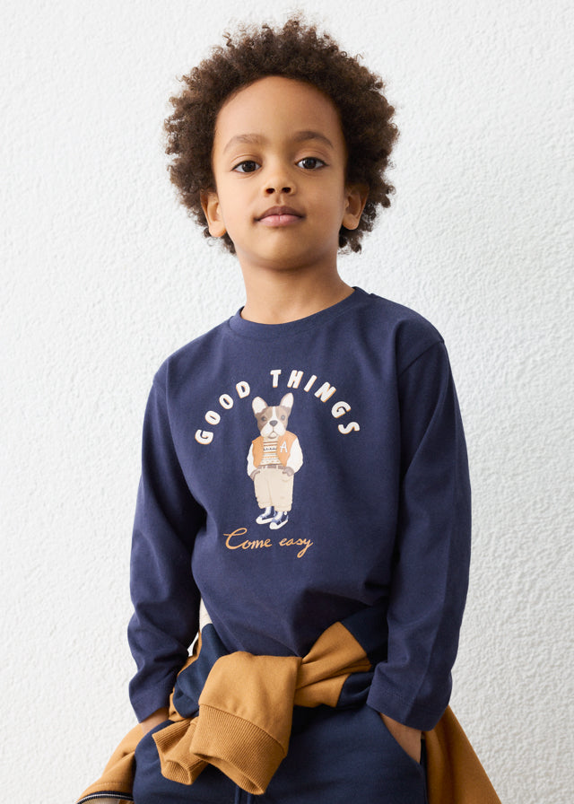 || Mayoral || Longsleeve t-shirt met hond