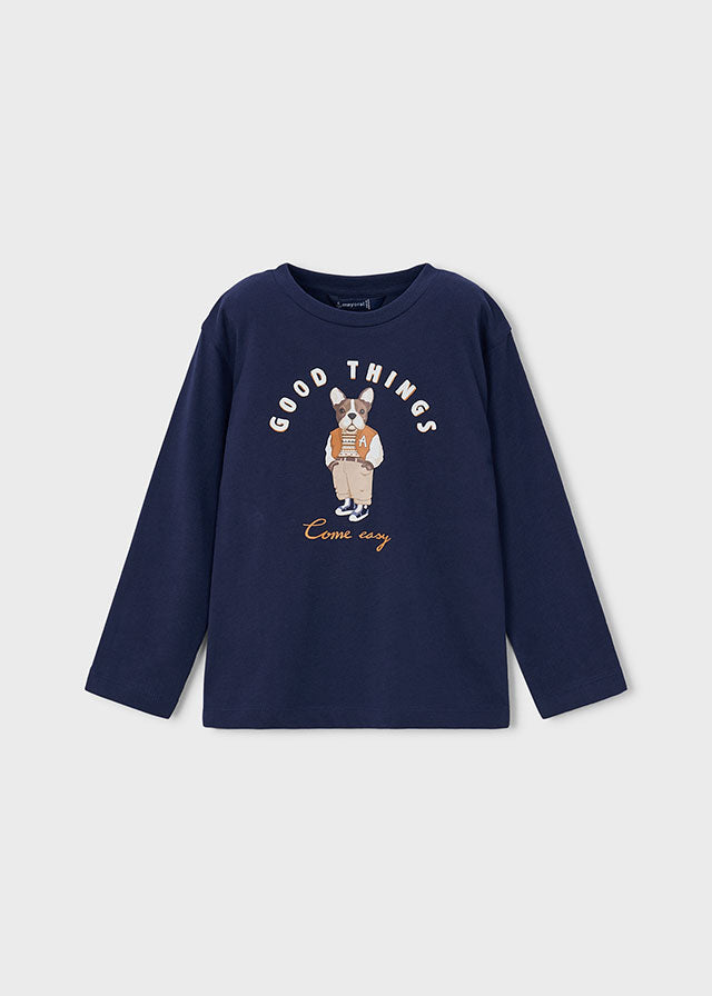 || Mayoral || Longsleeve t-shirt met hond