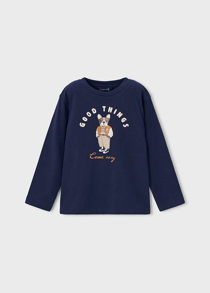 || Mayoral || Longsleeve t-shirt met hond