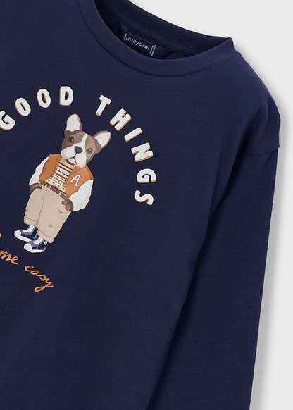 || Mayoral || Longsleeve t-shirt met hond