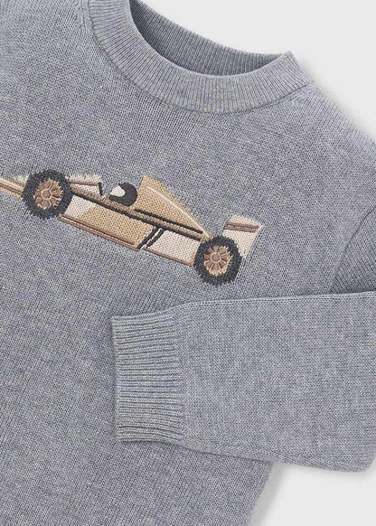 || Mayoral || Gebreide trui met raceauto