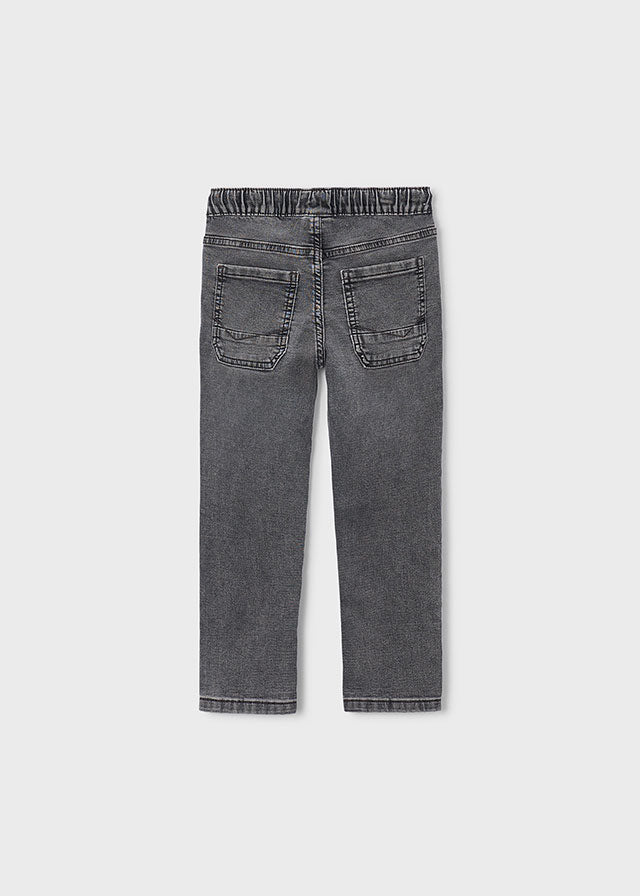 || Mayoral || Zachte denim joggingbroek - Grey