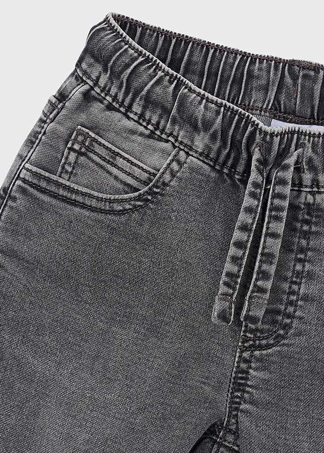 || Mayoral || Zachte denim joggingbroek - Grey