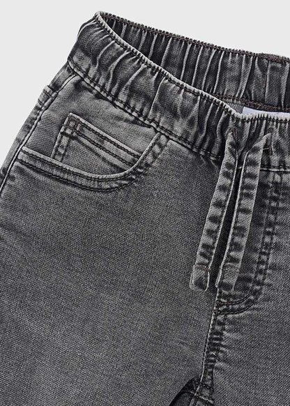 || Mayoral || Zachte denim joggingbroek - Grey