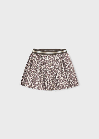 || Mayoral || Plissé rokje met panter print