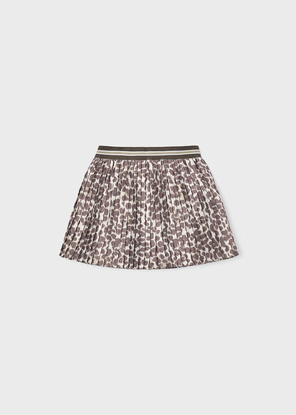 || Mayoral || Plissé rokje met panter print