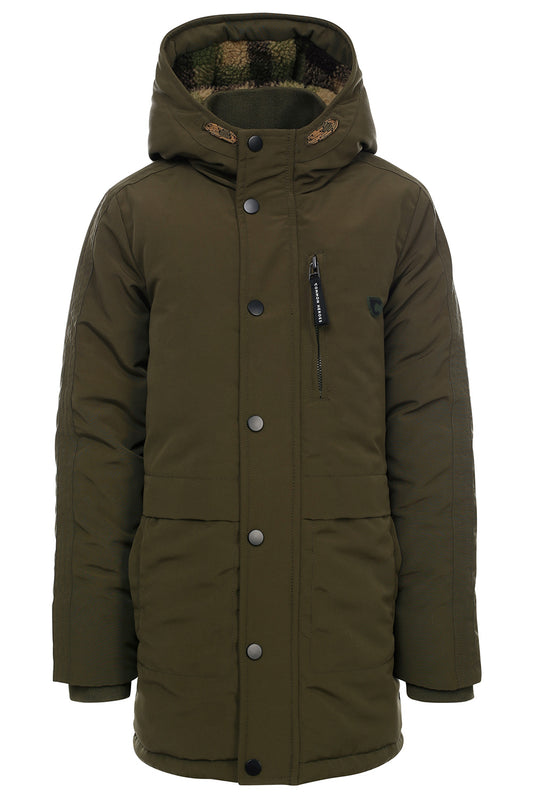 || Common Heroes || Parka met teddy voering - Groen
