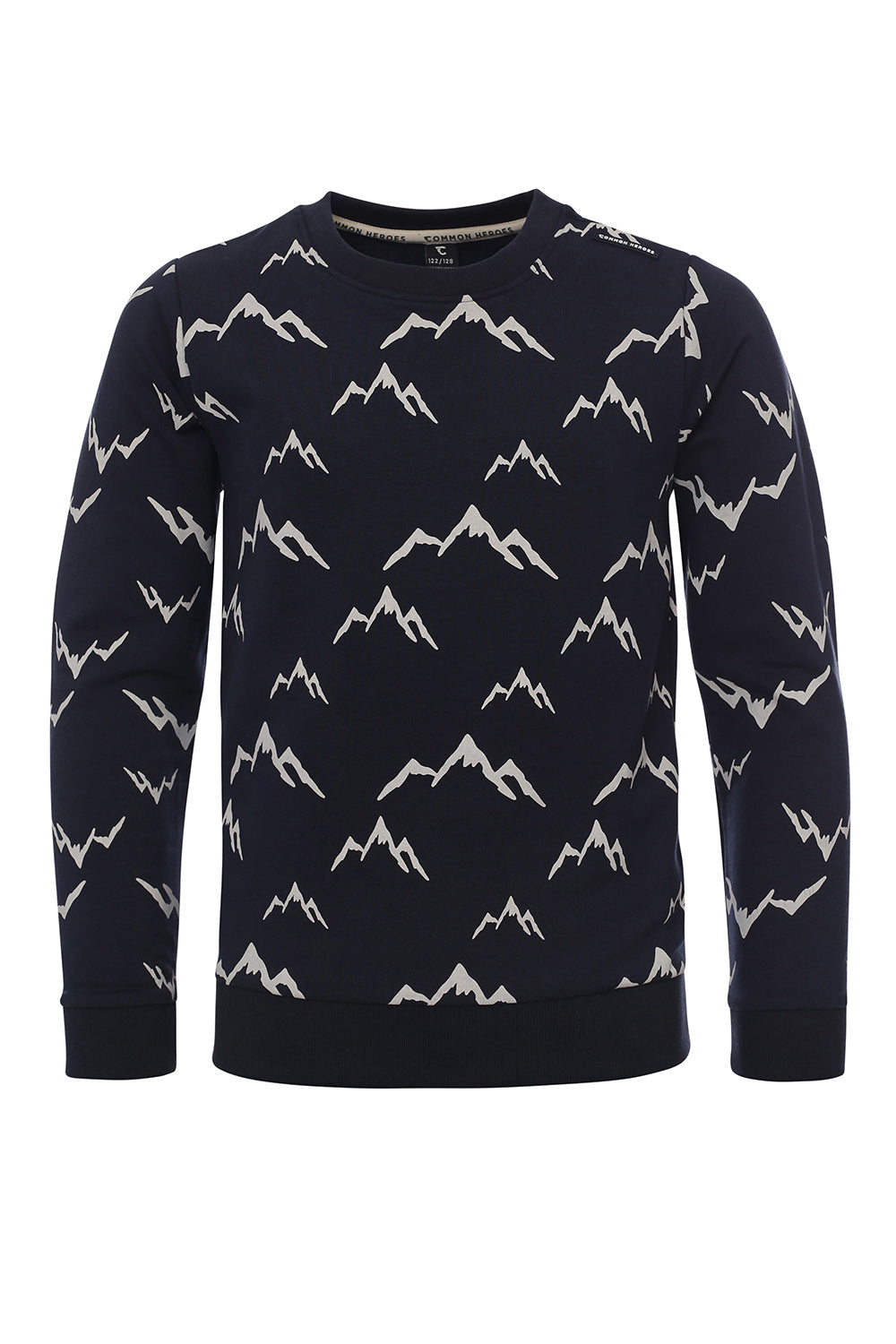 || Common Heroes || Sweater met bergen print