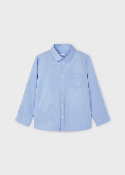 || Mayoral || Basis overhemd licht blauw - Mini