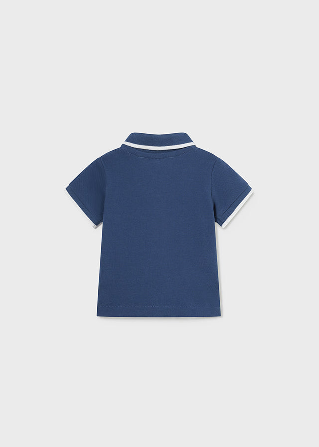 || Mayoral || Basis polo blauw - Newborn