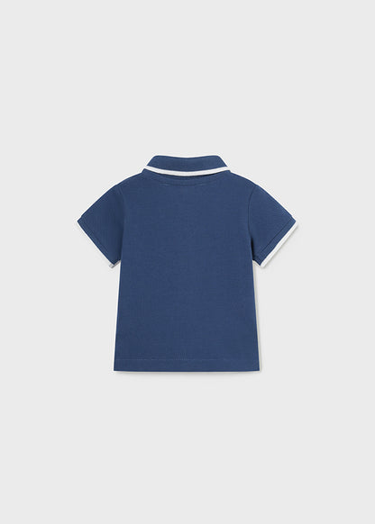 || Mayoral || Basis polo blauw - Newborn