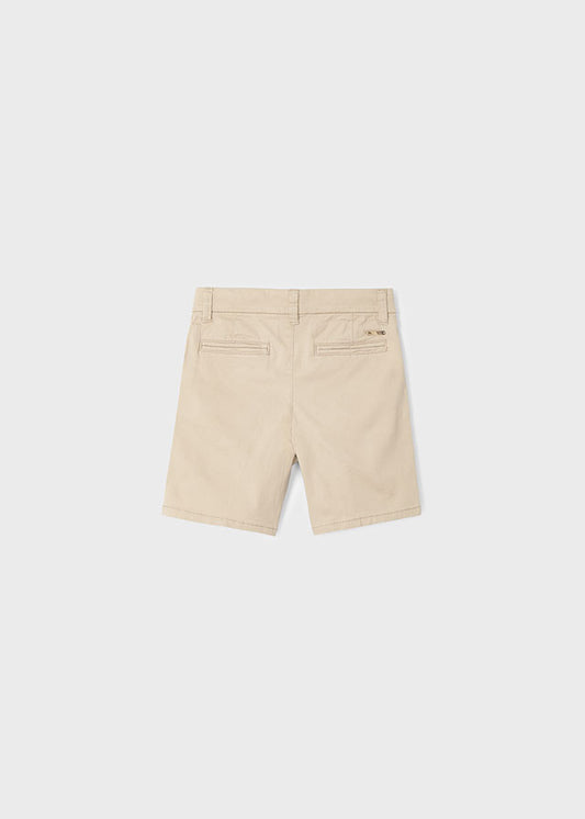 || Mayoral || Basis twill chino shorts zand 59 - Mini