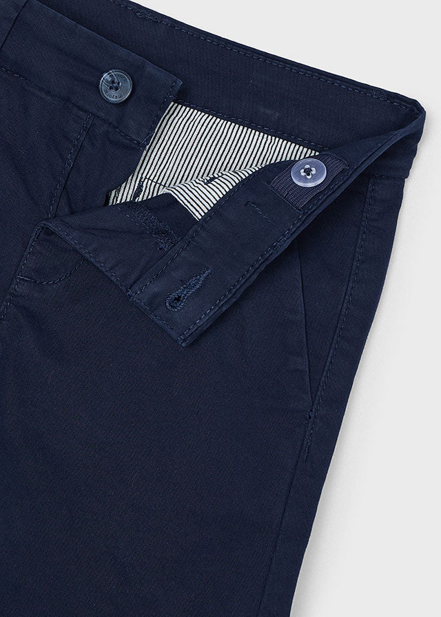 || Mayoral || Basis twill chino shorts navy 61 - Mini